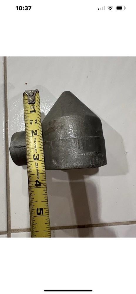 Vintage Chain link Fence Finial Cap Topper