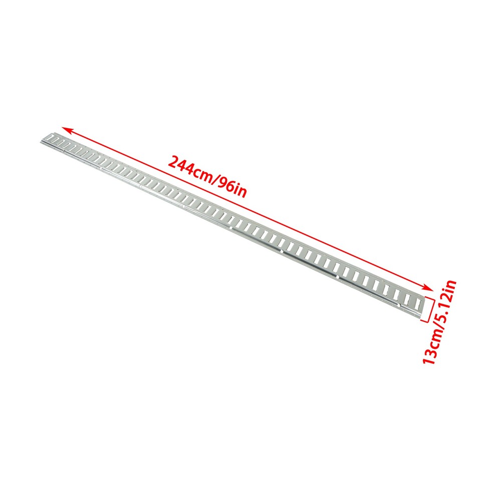 LABLT 8' E Track Tie Down Enclosed Trailer Secure Cargo Heavy Loads Galvanized