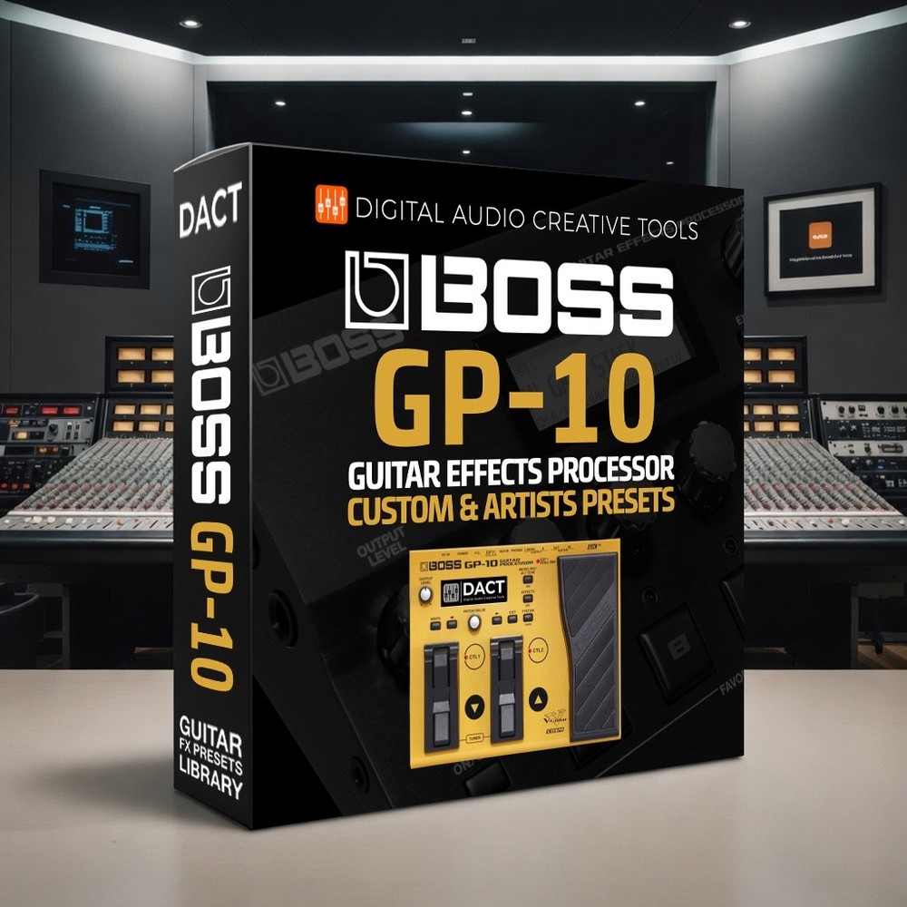 Boss GP-10 Guitar Multi-FX Presets Library
