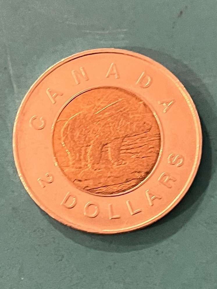 1996 CANADIAN 2 DOLLAR COIN