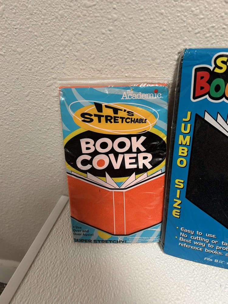 3 Pack: Stretchable Fabric Book Covers Protestors.