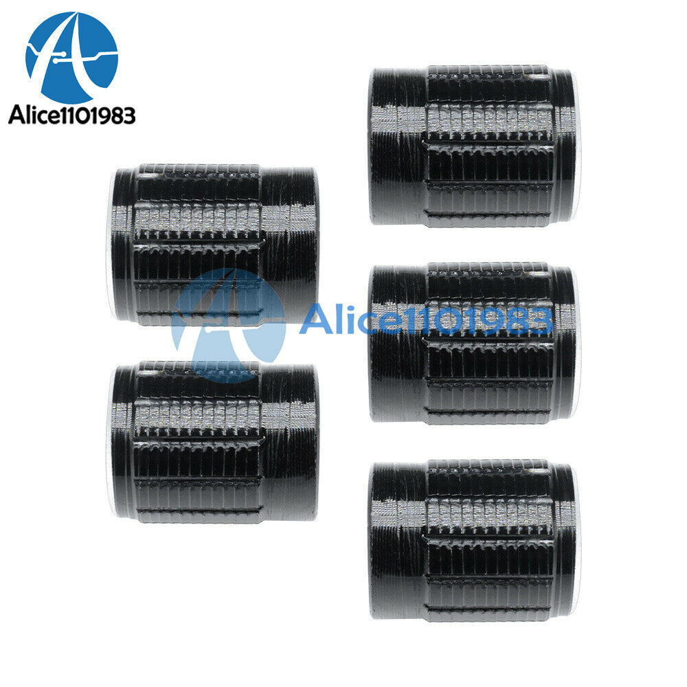 10PCS Useful Volume Control Rotary Knobs For 6mm Dia Knurled Shaft Potentiometer