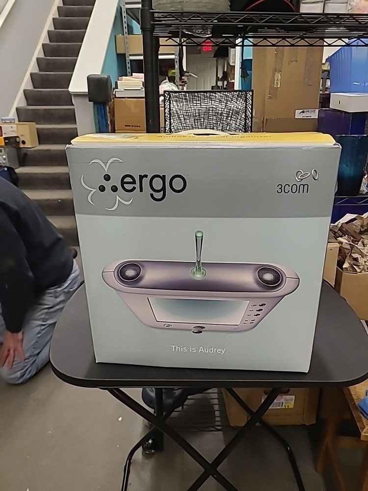 3Com Ergo Audrey AAC Communication Device w/ Box Assistive Speech Aid