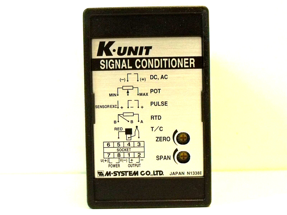NIB M-System KVS-16F-B K-Unit Isolated Signal Transmitter / Conditioner