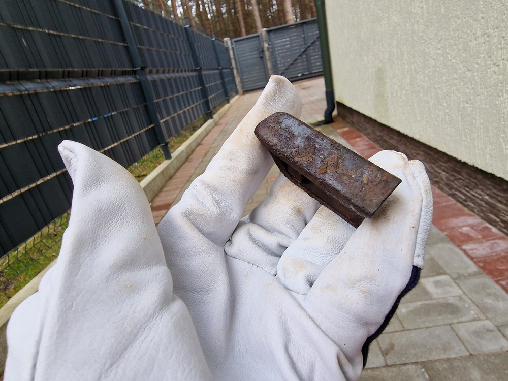 WW2 Accessories from the German bunker relic.