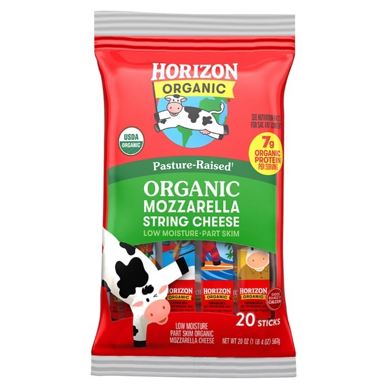 Horizon Organic Mozzarella Cheese Sticks, 20 pk./1oz.
