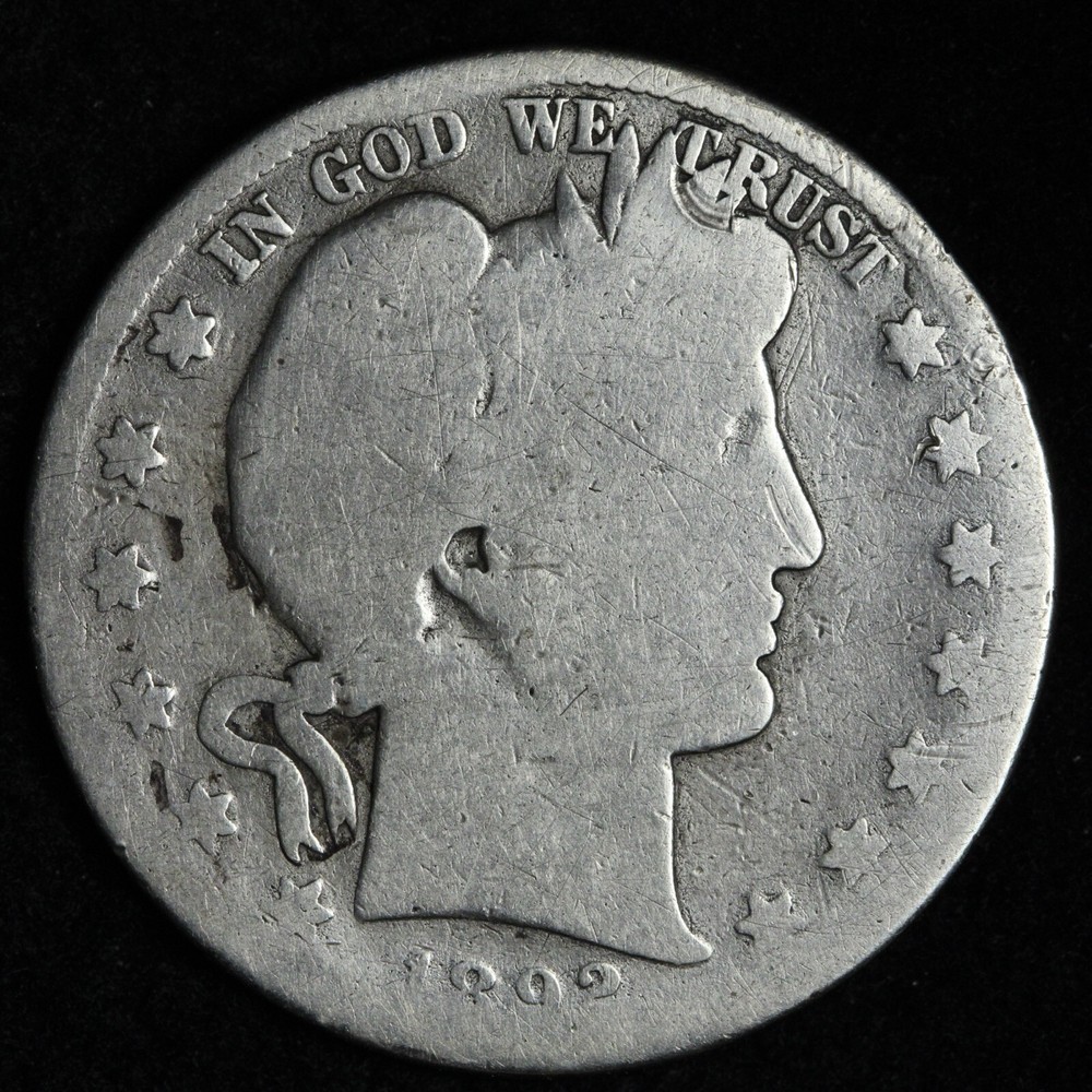 1892-S Barber Silver Half Dollar AG E325 DCGJ