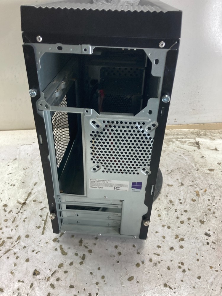 Black mATX Computer Case