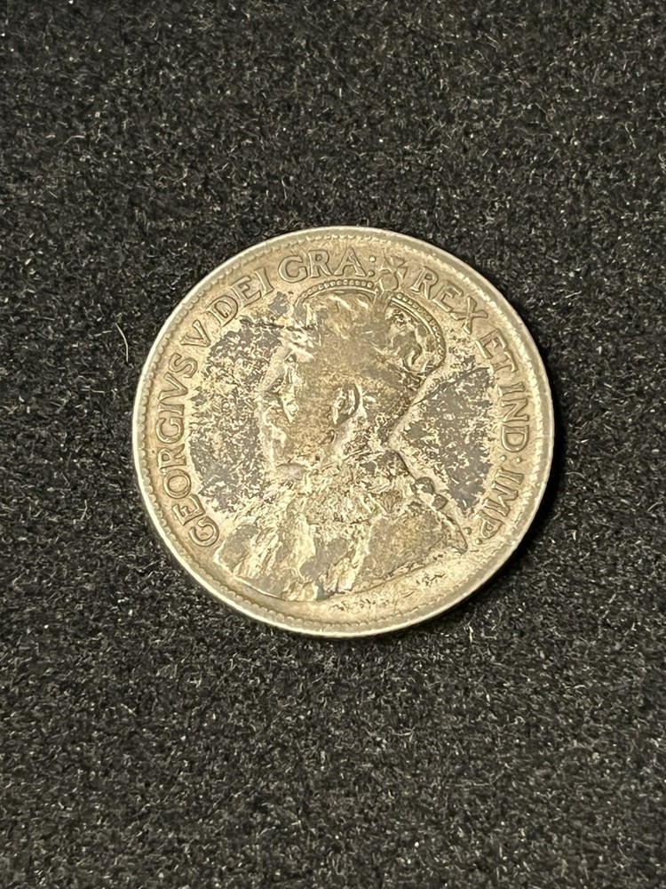1928 canada 25 cents