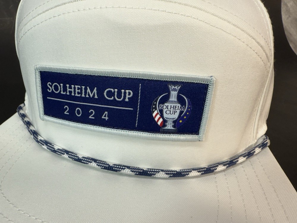 Solheim Cup 2024 White Hat Cap Mid Fit PLEASE READ