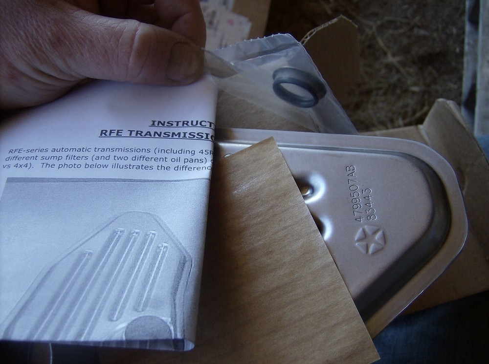 GENUINE MOPAR 05013470AE TRANSMISSION FILTER