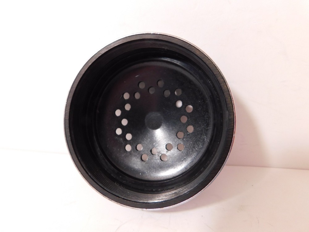 1 - Automatic Electric Chrome Banded Transmitter Handset Cap in VG Condition