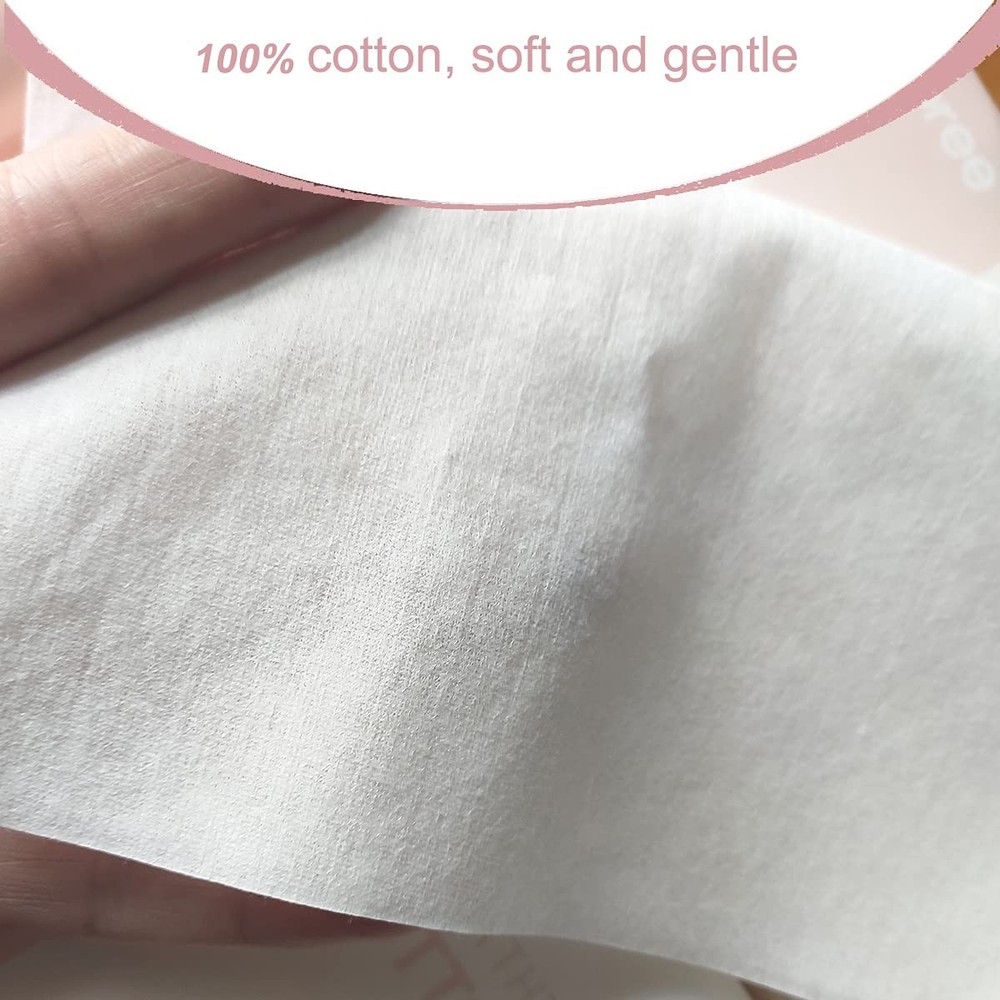 Extra Thick Dry Wipe, Disposable Face Drying Towel 100 Cotton