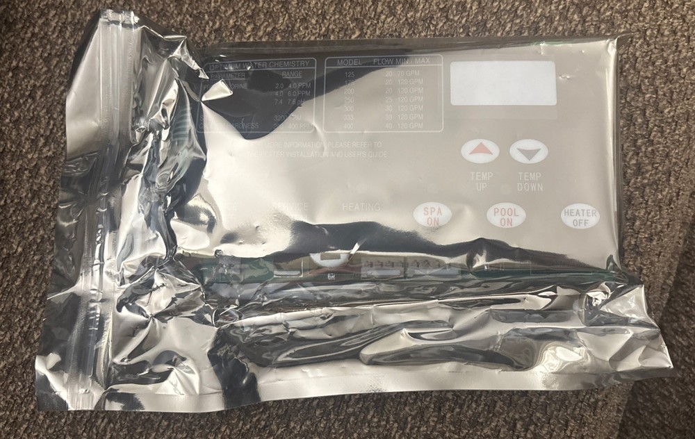 42002-0007S Control Board Kit Replacement for Pentair MasterTemp