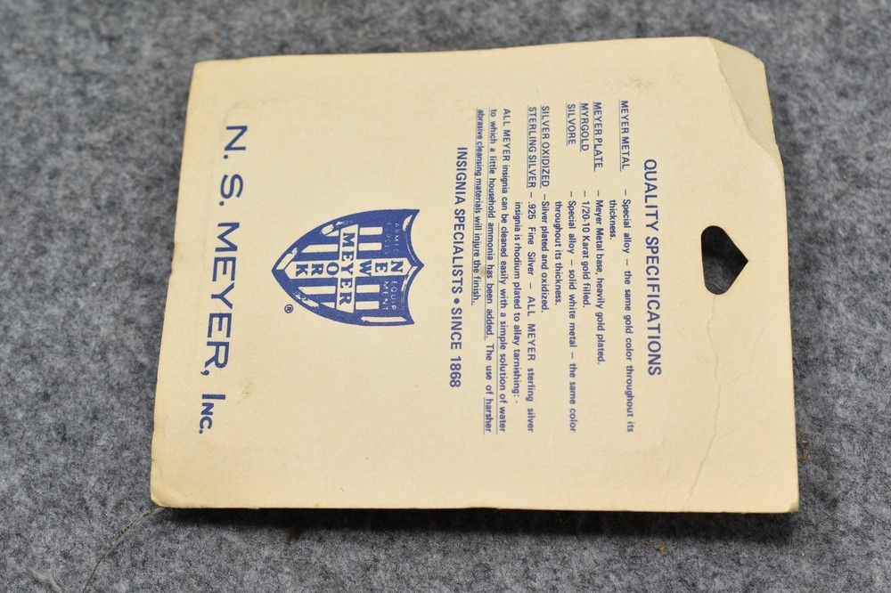 USAF Meyer Insignia N.S. Meyer Inc.