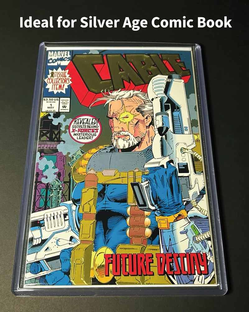 Comic Book Top Loaders - Protector Hard Case Sleeve, Toploader Holder - 10 Pack
