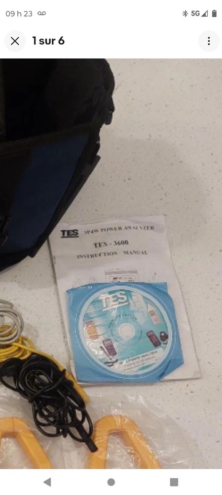 Power Analyser Tes 3600 Software On Usb Key