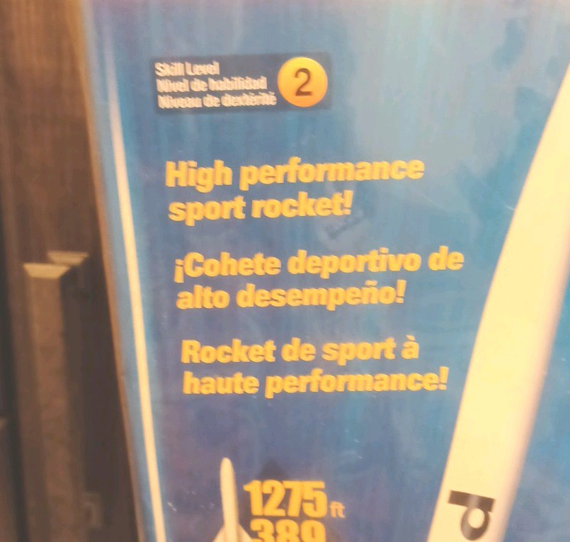 ESTES Vagabond Flying Model Rocket Kit - OOP - 3217