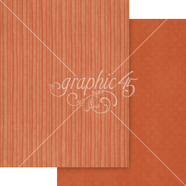 GRAPHIC 45 "GHOSTLY GREETINGS" 8.5 x 11 IN PATTERNS & SOLIDS PACK