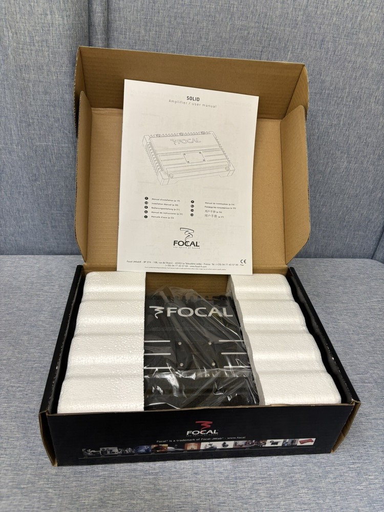 Focal Solid 2 - 200W Two Channel Power Amplifier