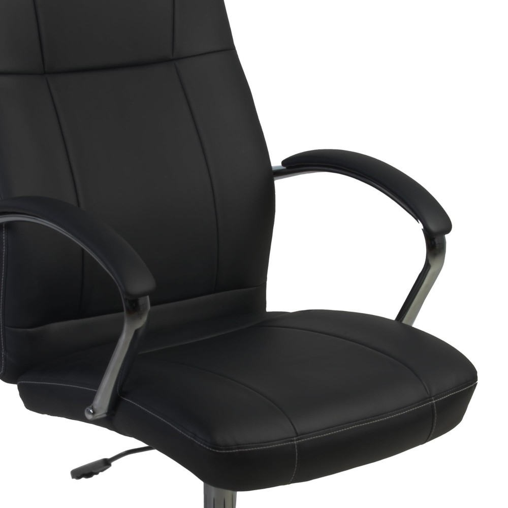 Cielo Leatherette Executive Mid-Back Office Chair – Ergonomic Conference Chai...
