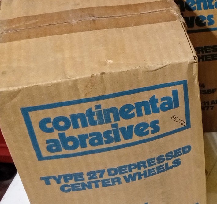 Continental 7x1/4 Grinding Discs 30ct.
