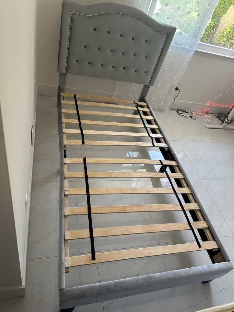 Bed frame + Mattress in very good condition.