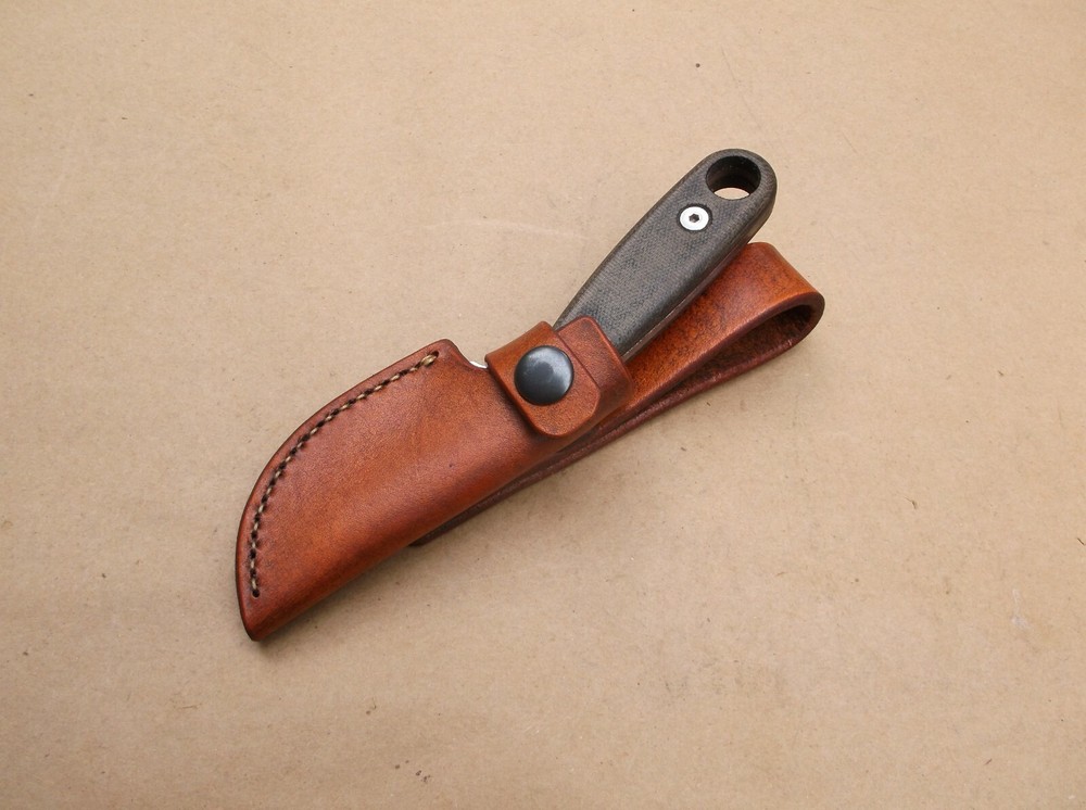 ESEE IZULA II CUSTOM LEATHER SHEATH (SHEATH ONLY) !READ DESCRIPTION!