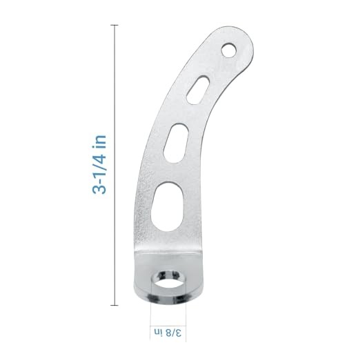 4708 Throttle Return Spring Bracket, Chrome ,Carburetor Throttle Return Spring