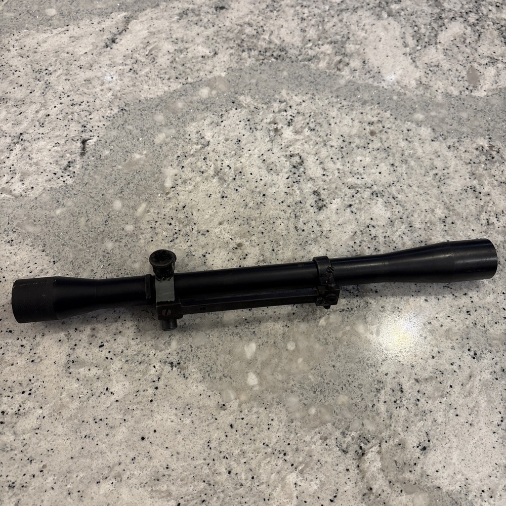 Vintage .22 Rifle Scope external adjustment