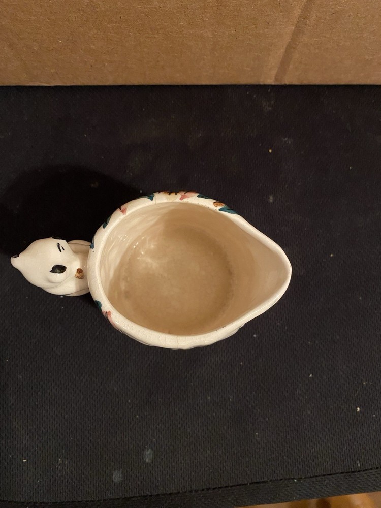Vintage Koala Handle Tree Trunk Creamer