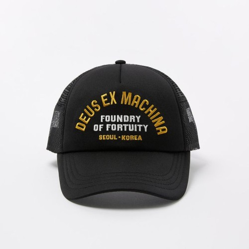 Deus Ex Machina Trucker Hat Black