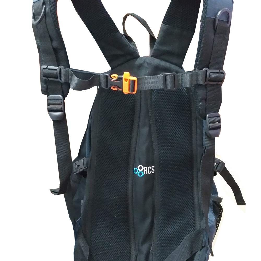 HDHYK 2 Pack Backpack Chest Strap- Nylon -Suitable for Webbing on The Backpac...