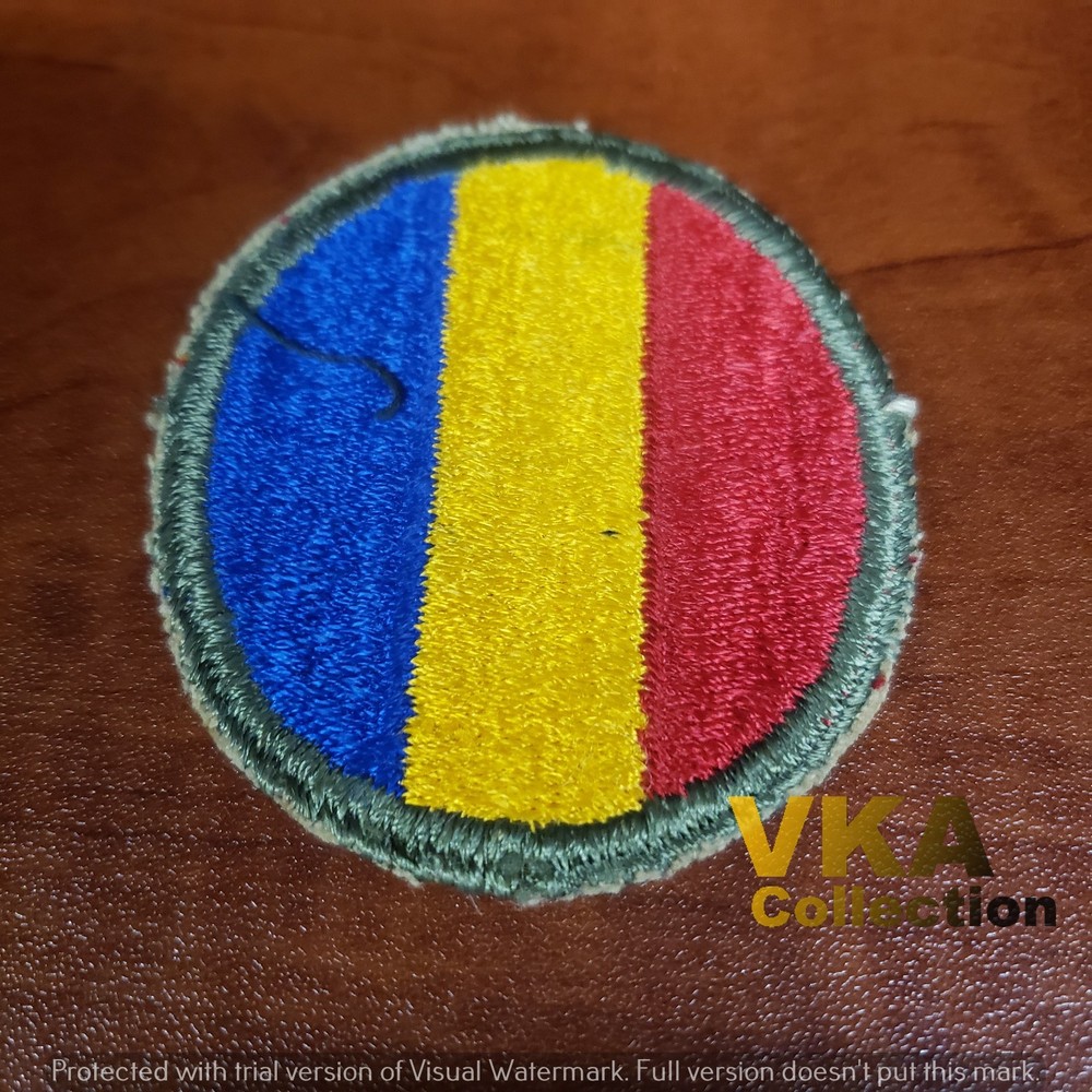 WWII Era Cut Edge US Army Replacement and Schools Command Patch