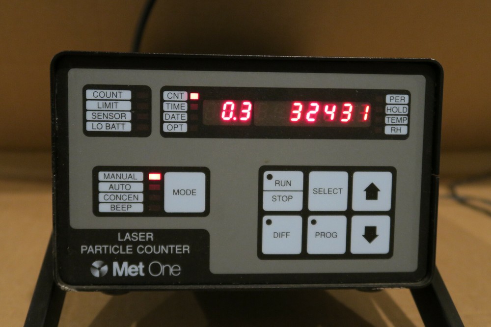 Working Met One 237B Laser Particle Counter 0.3uM