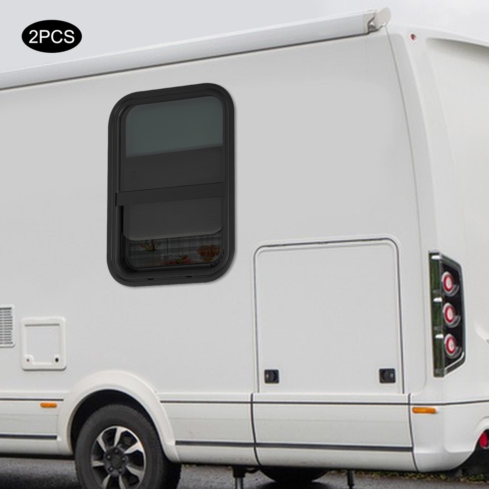 22" Height x 15" Width RV Window, 2 PCS RV Windows, RV Vertical Slide Window