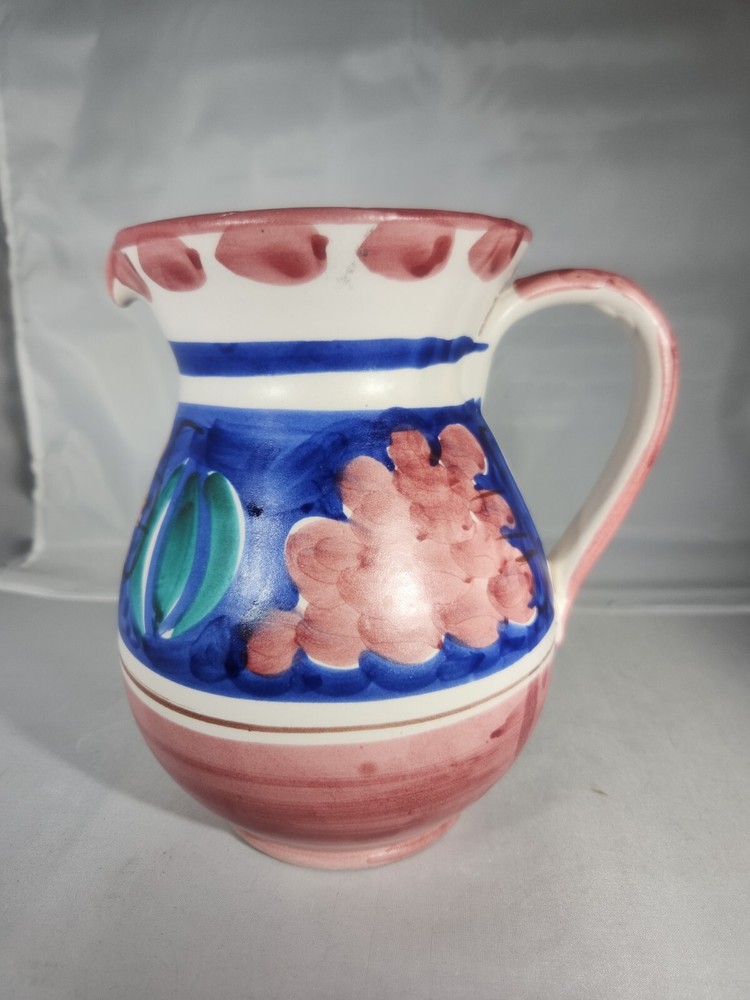 Sorrento Handpainted Ceramic Pitcher