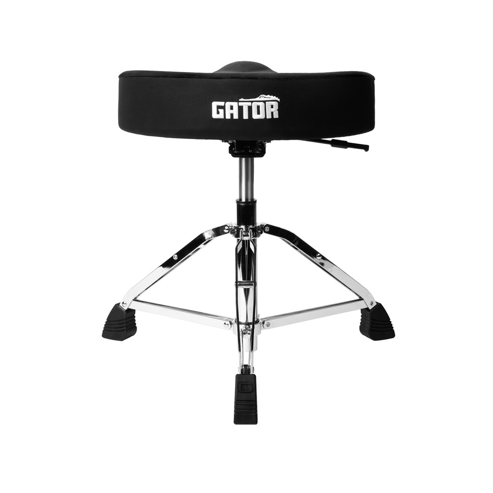 Gator Frameworks Air Glide Drum Throne Saddle Seat - Black