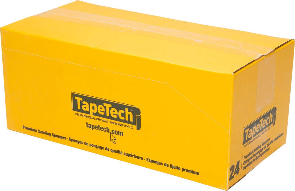 TapeTech Dual Angle Premium Sanding Sponges – Medium/Fine - 24 Pack