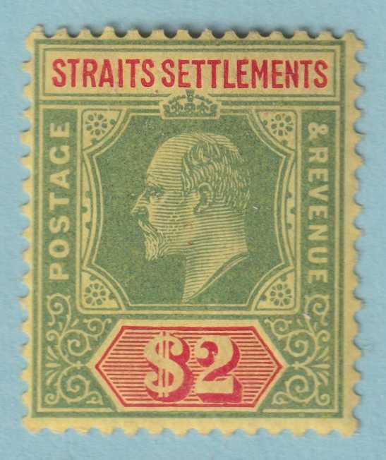 STRAITS SETTLEMENTS 126  MINT HINGED OG * NO FAULTS EXTRA FINE! - PVY