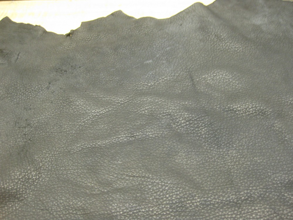 Black Top Grain Deer Leather #0009738 ROW 73