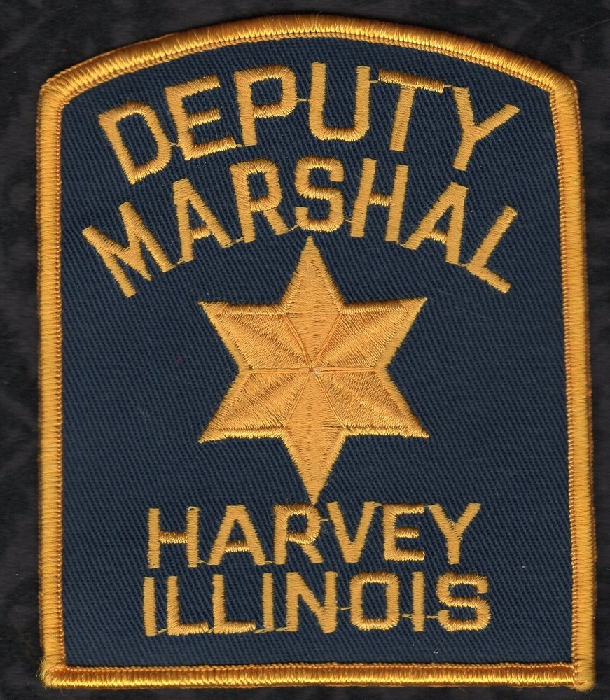 Harvey Illinois Deputy Marshal Shoulder Patch