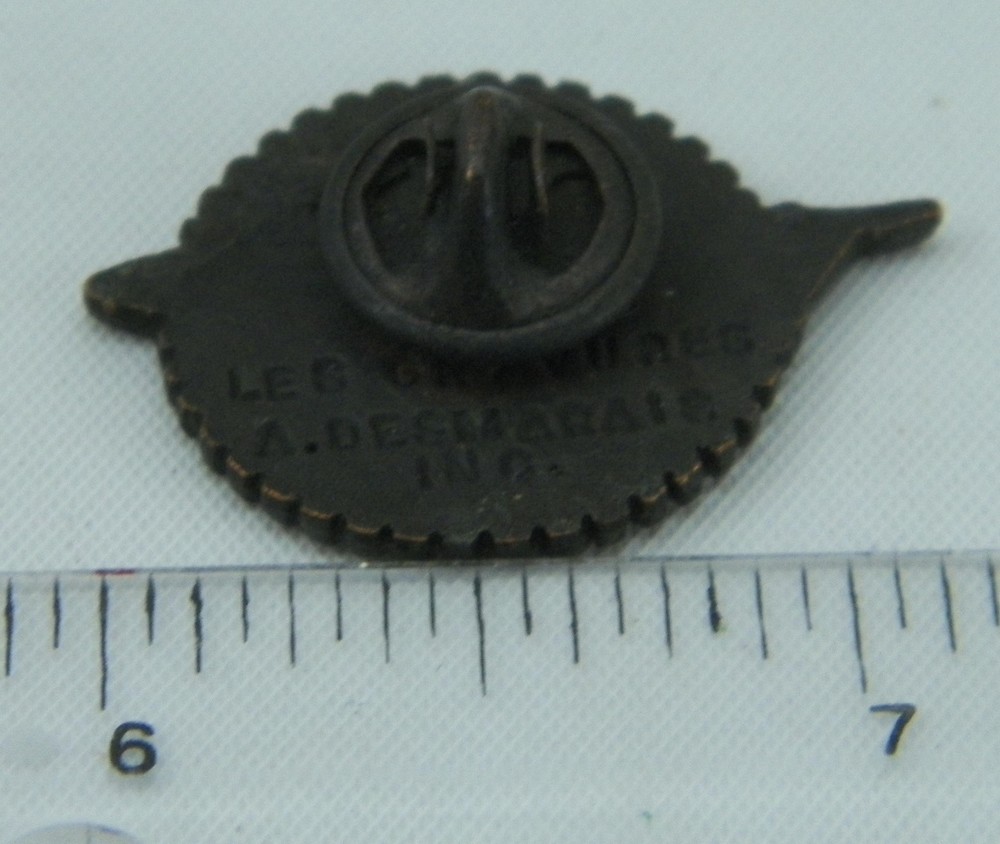 712 A.I.M.T.A. Metal Lapel Pin Pinback