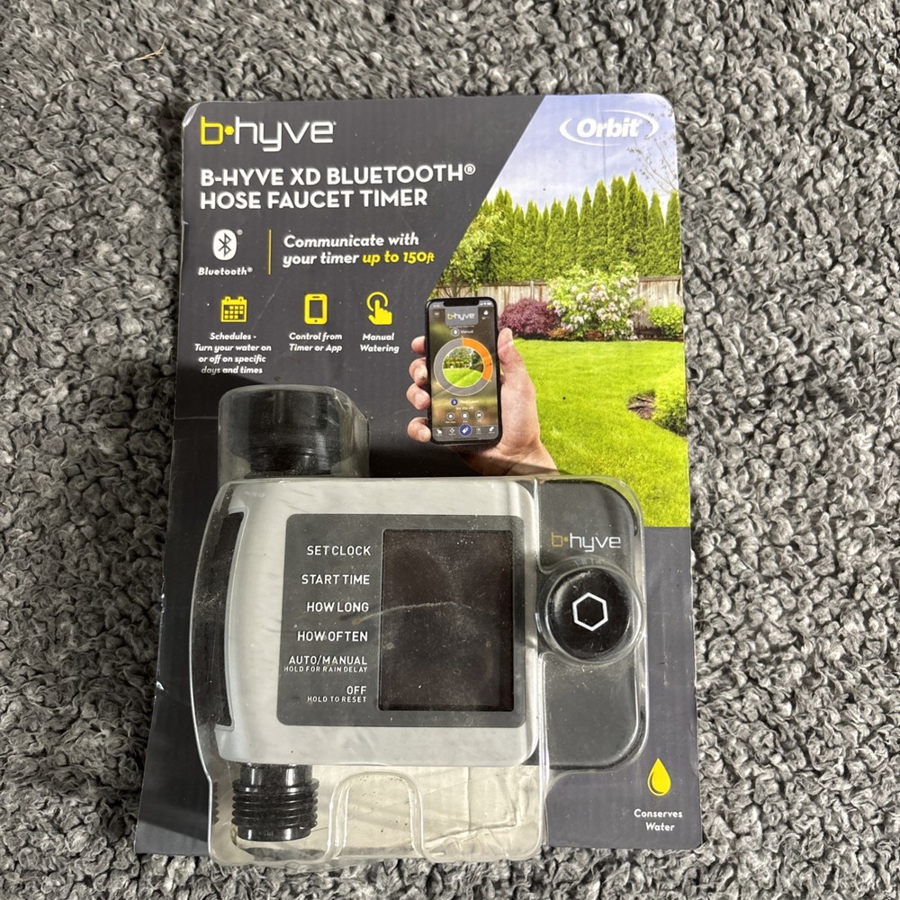 Orbit Hose Timer B-Hyve Xd Bluetooth Outlet Watering+Irrigation Programmable