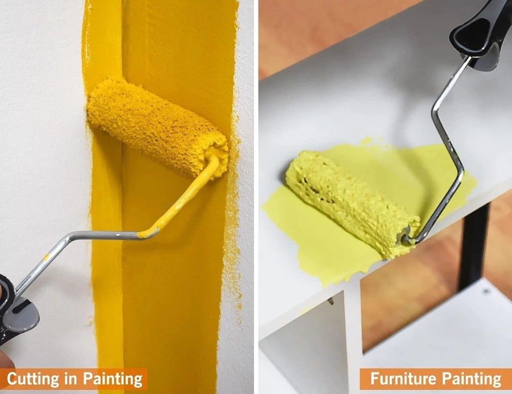 Elite 18 Inch Paint Roller System, 20pc Microfiber Covers, Telescoping Pole, ...