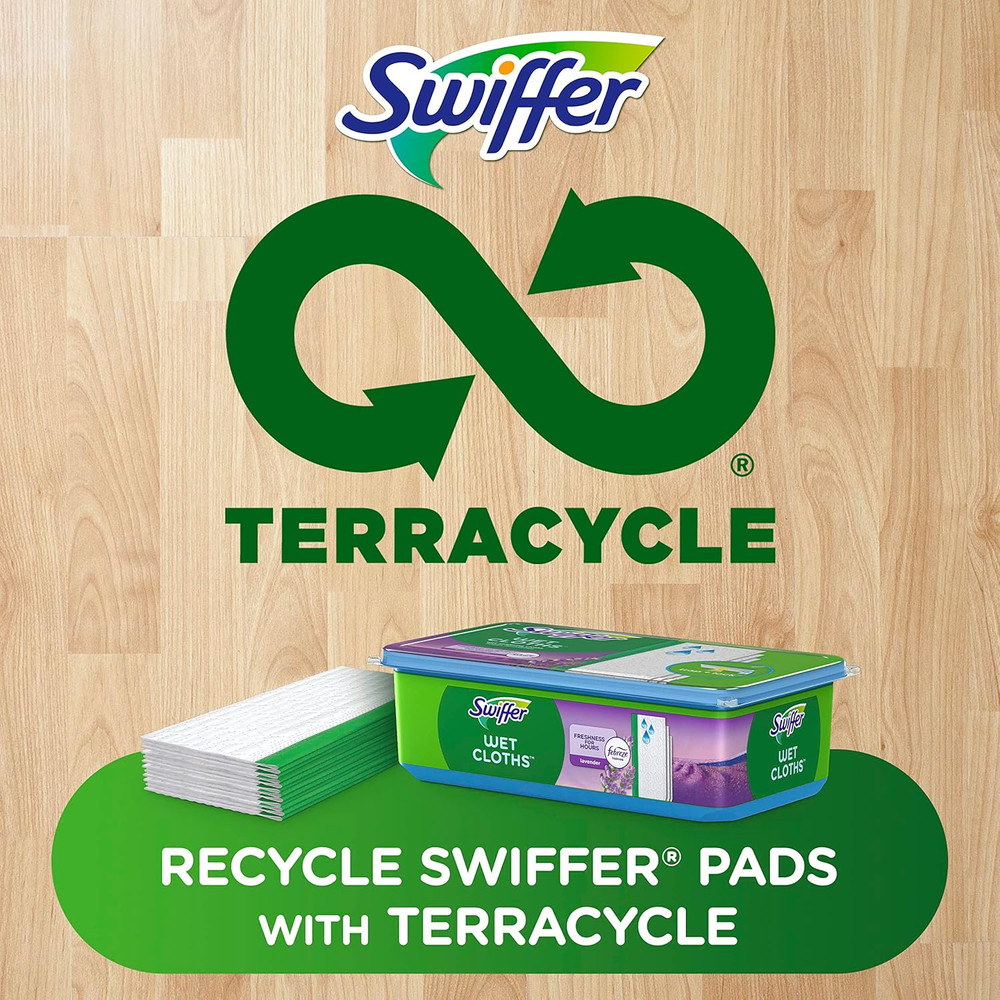 Sweeper Wet Mopping Pad Multi Surface Refills for Floor Mop, Lavender & Vanilla