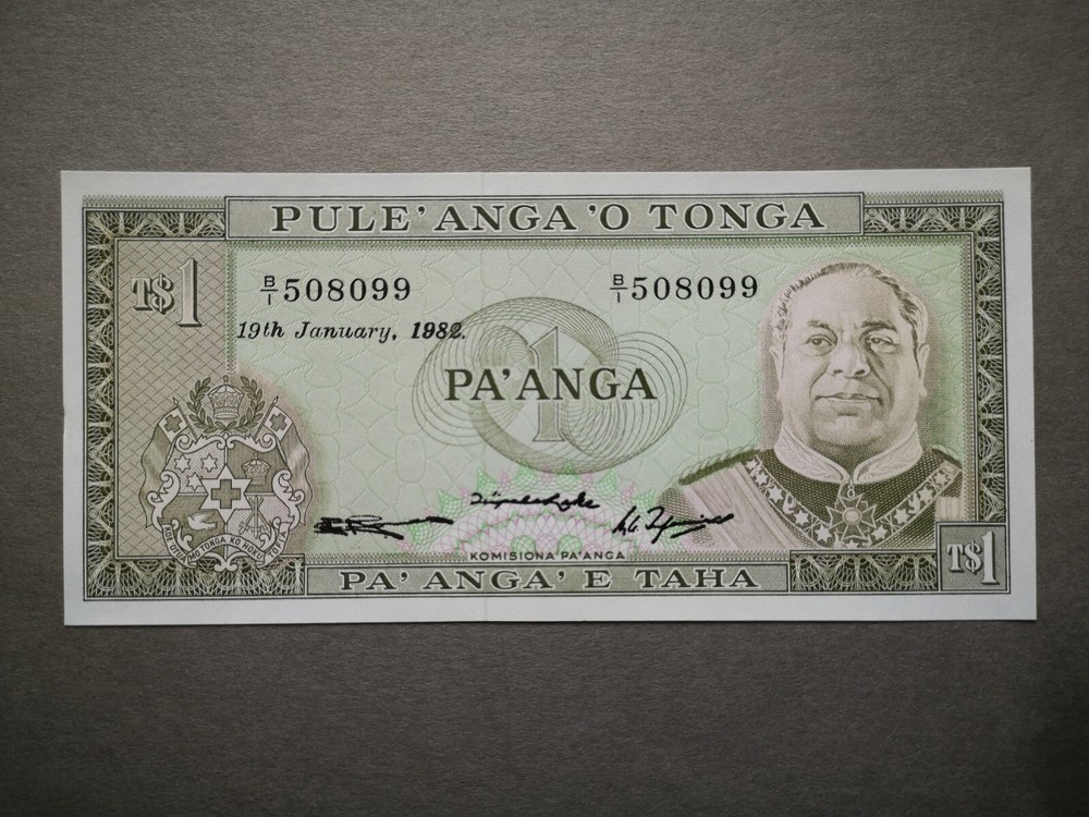 Tonga, 1 Paanga 1982, UNC