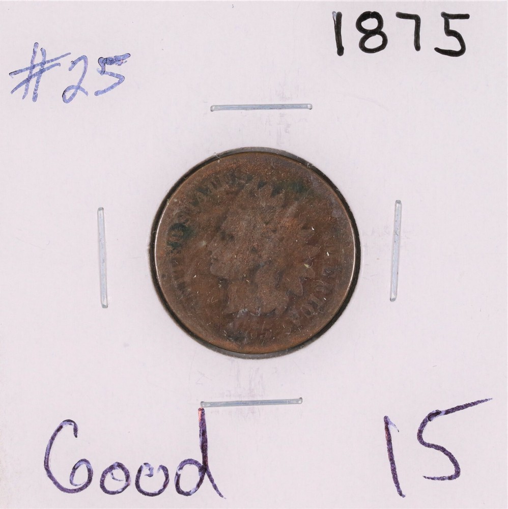 1875 Indian Head Cent #25
