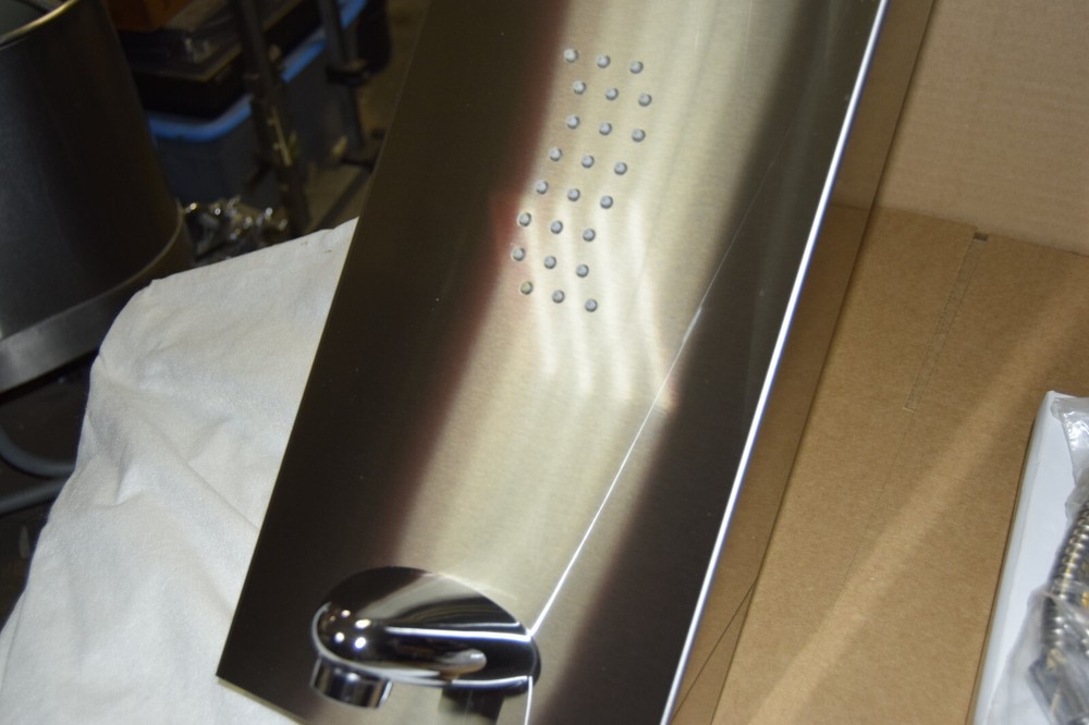 New! Adbatnos Shower Panel Multifunctional Multiple Head System Stainless TZ5802