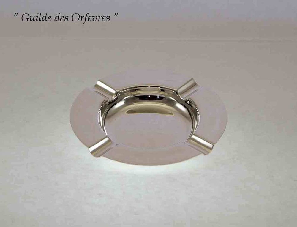 Silver Ash Trays, Set of 4 Different ones